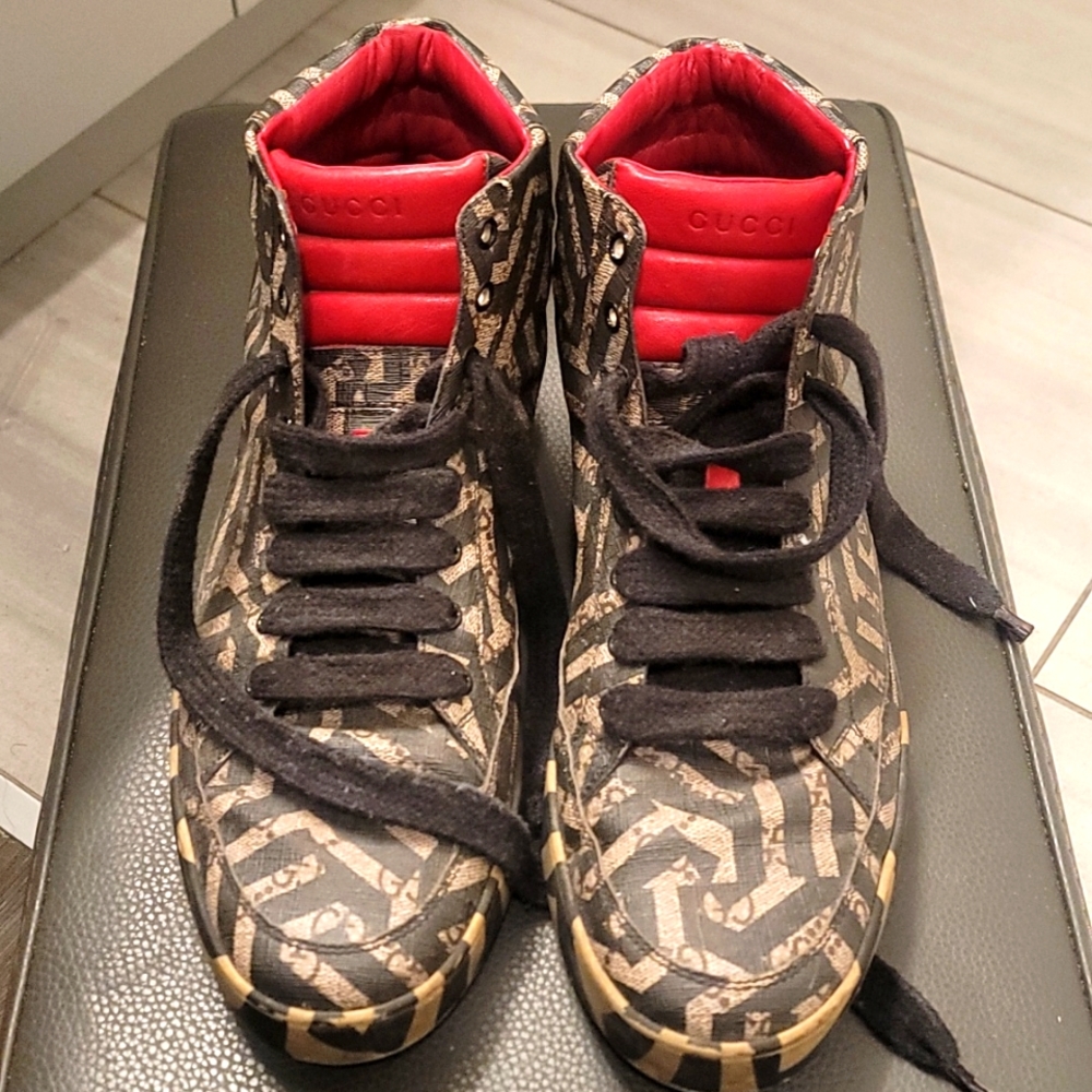 Gucci high top sneakers